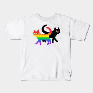 BLM + LGBTQ Kids T-Shirt